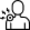 Shoulder injury icon